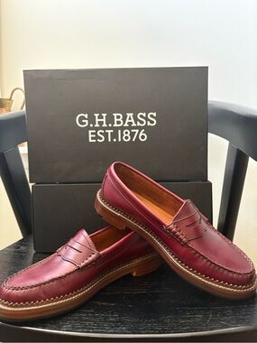 Women’s Bass 1875 Whitney Weejun Size 6.5 - Wine